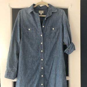 J. Crew Chambray dress